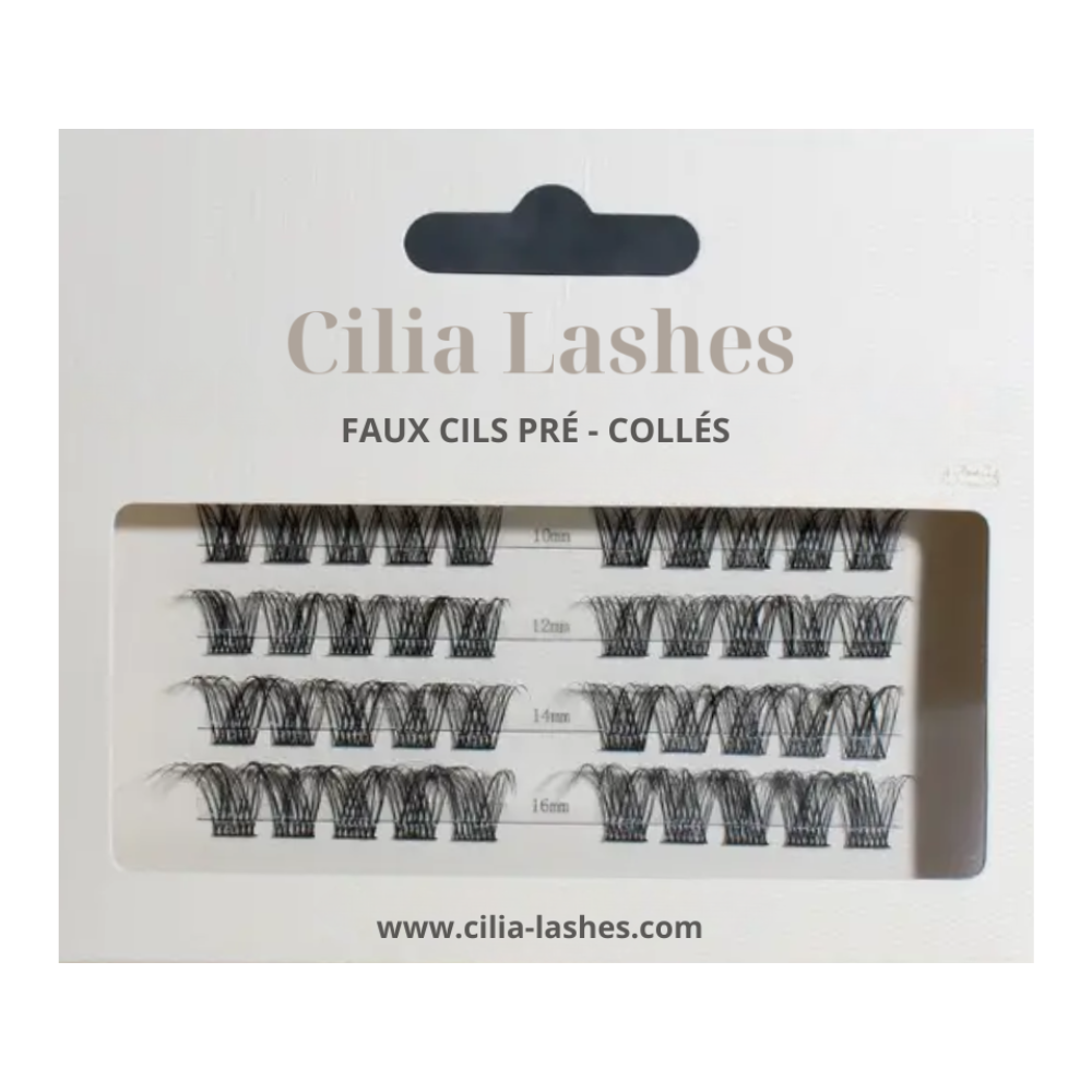 Faux cils pré-collés - Un regard sublimée en 5 minutes sans colle