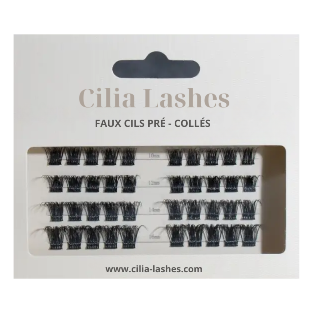 Faux cils pré-collés - Un regard sublimée en 5 minutes sans colle